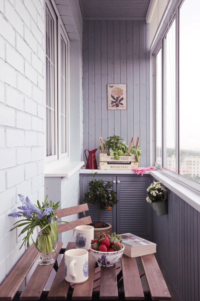 lavender balcony