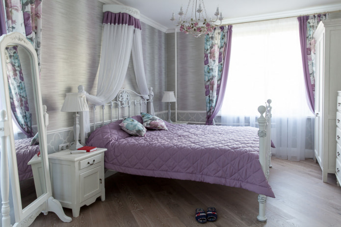 lilac curtains
