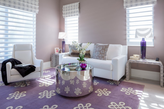 lilac carpet