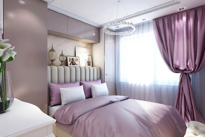 curtains in the bedroom