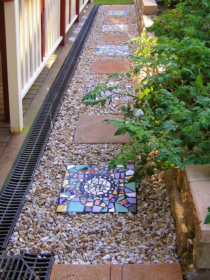 Broken Mosaic Path