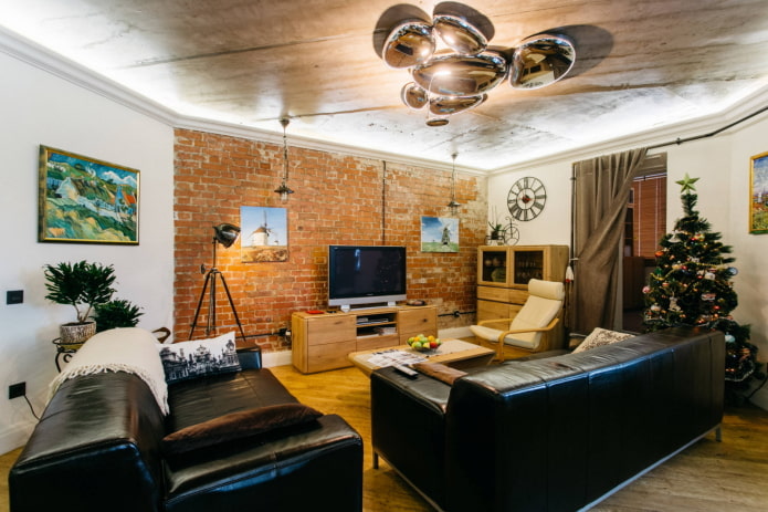 Stylish ceiling chandelier