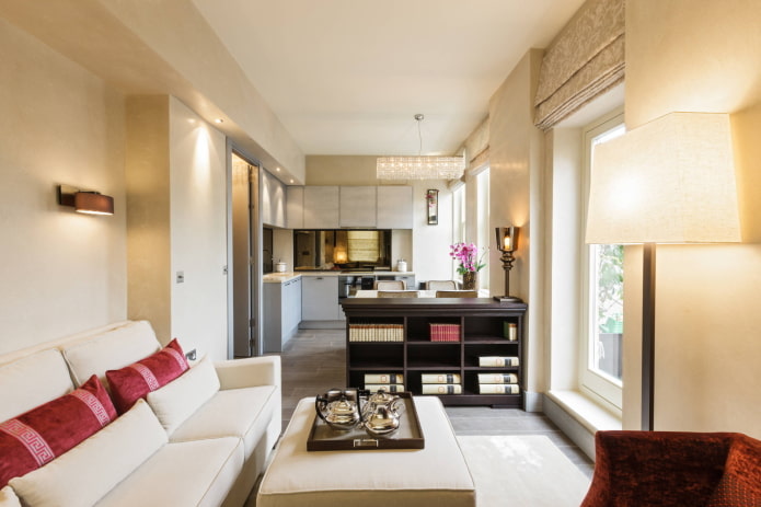 Kitchen-living room