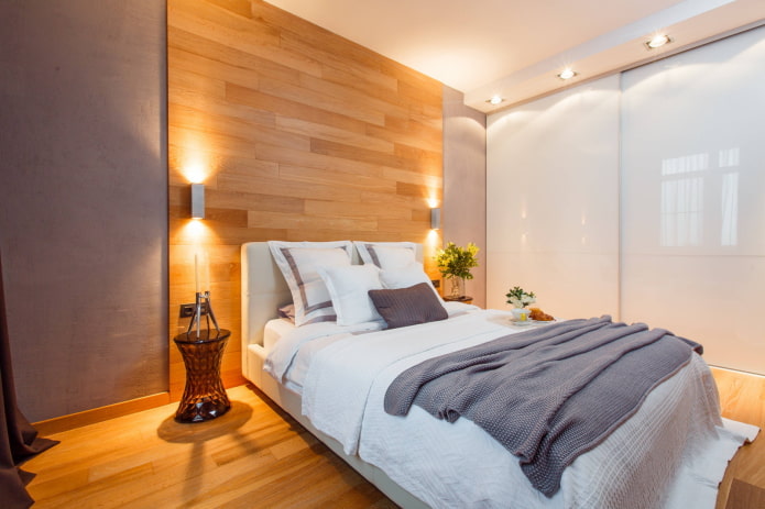 Wall lights plus ceiling lights