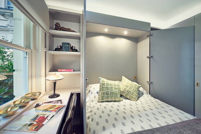 Tiny bedroom