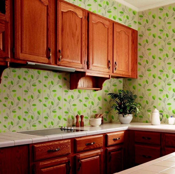 wall panels with a pattern