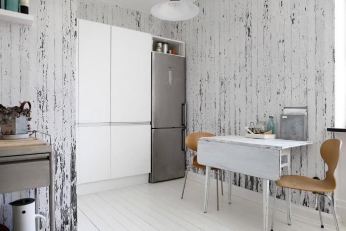 aged PVC panels