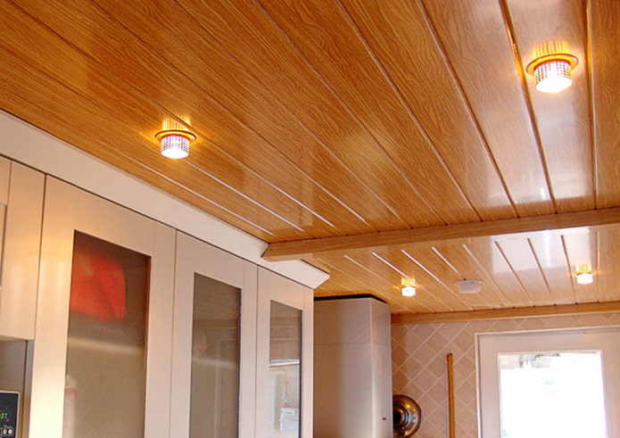 PVC panel ceiling finishing