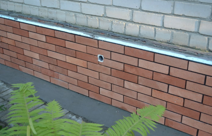 brick house basement