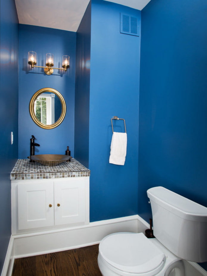bright toilet