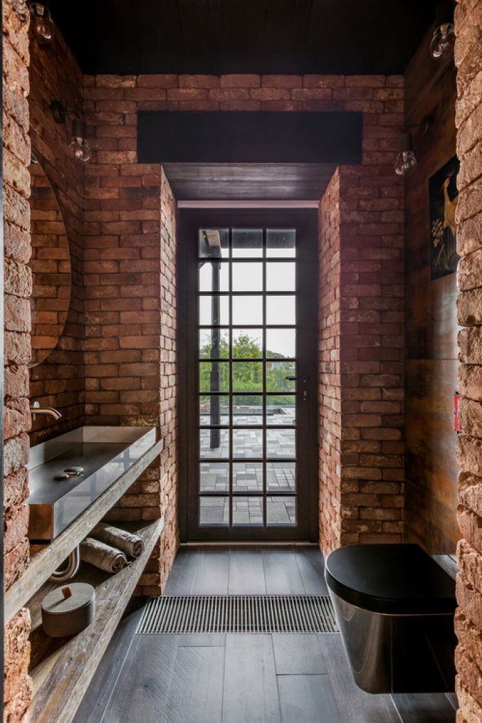 loft-style toilet