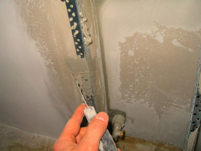installation of painter's corner