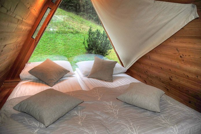 sleeping area