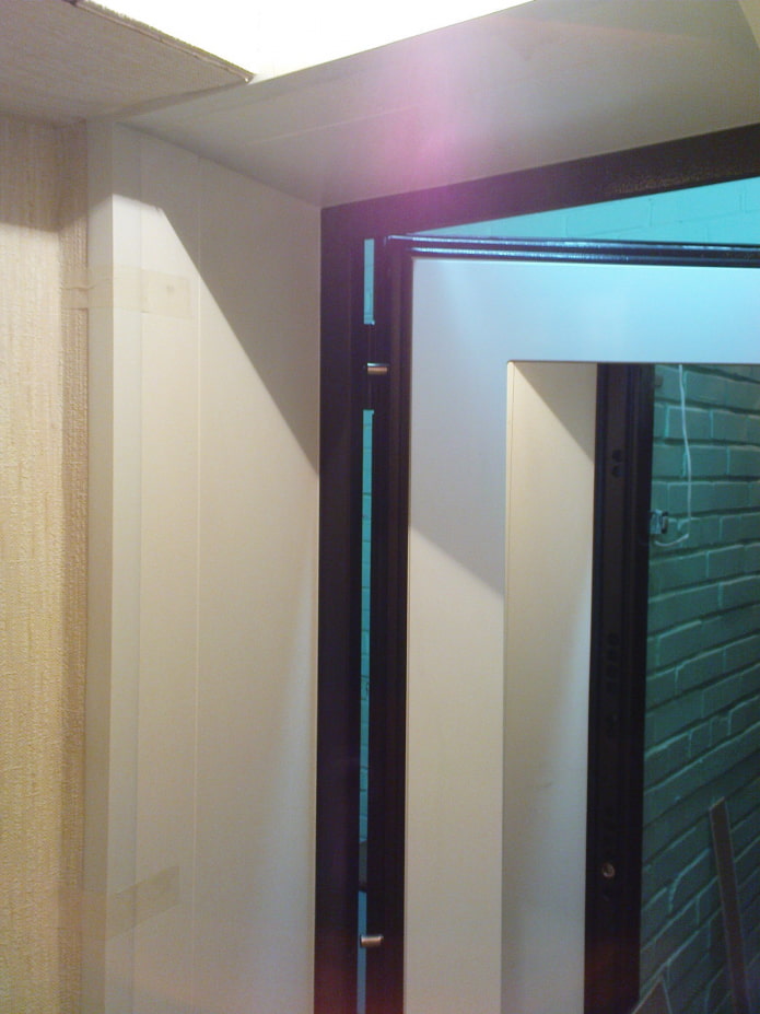 PVC panels for slopes