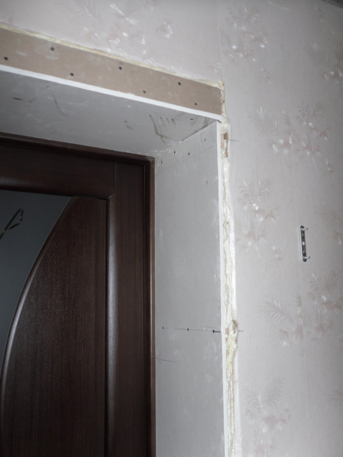 finishing slopes with plasterboard