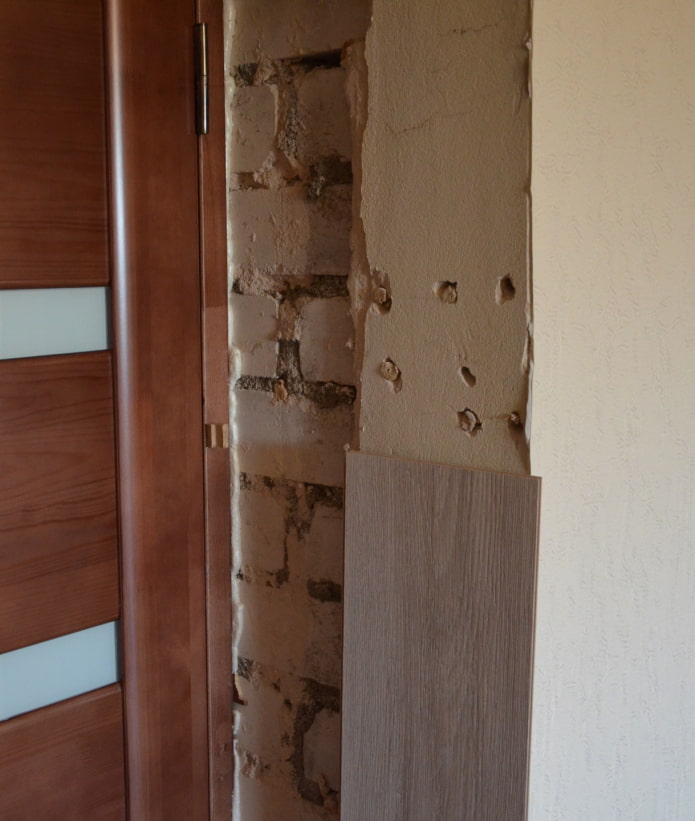 finishing slopes with laminate