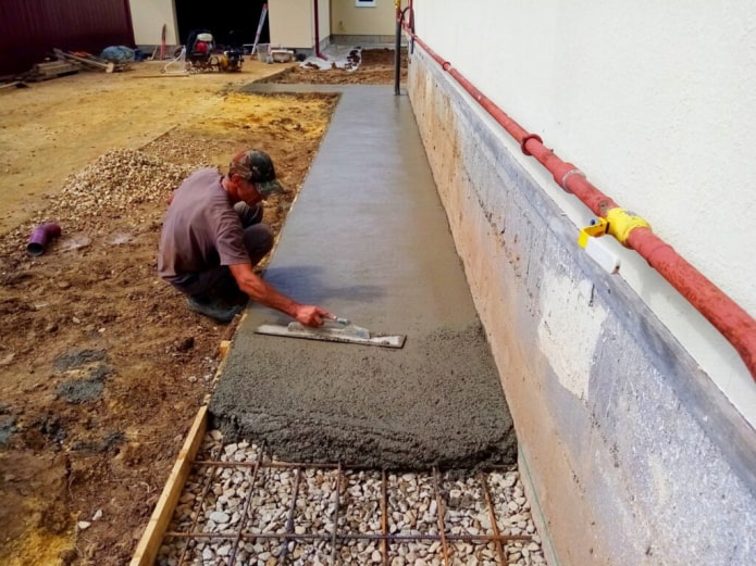 beton filling