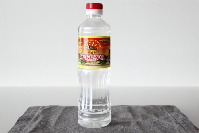 table vinegar
