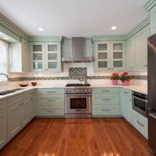 U-shaped kitchen design-0
