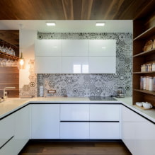 U-shaped kitchen design-7