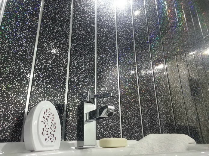 panels in the bathroom