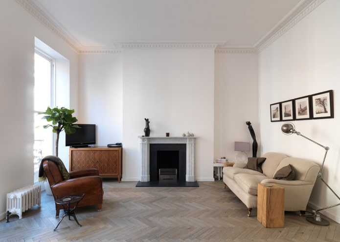 light herringbone parquet