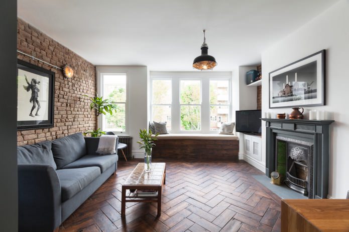 herringbone parquet laying