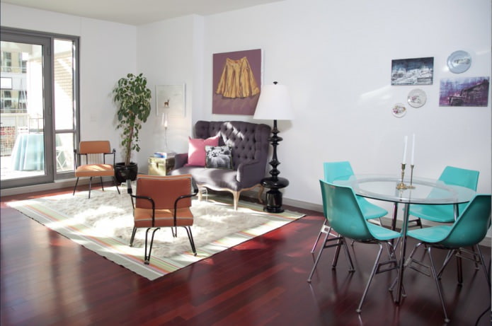 Red parquet