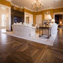 Parquet in the interior: types, color selection, installation methods, 70 photos-6