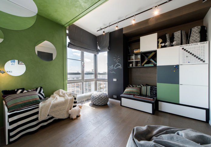Parquet board in the nursery