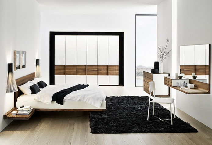 Double floating bed