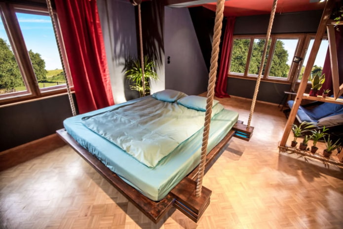 hanging bed
