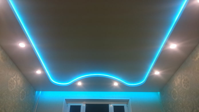 matte floating structure