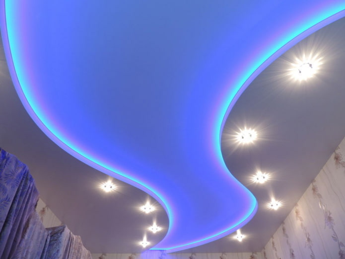 matte floating structure