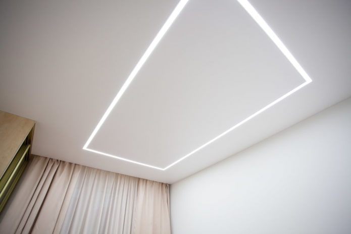 floating lines on the ceiling