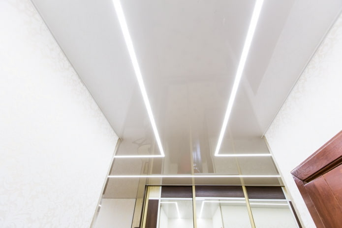 floating lines on the ceiling