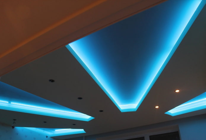 floating plasterboard structure