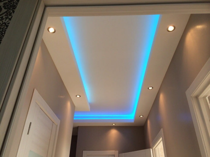 floating plasterboard structure