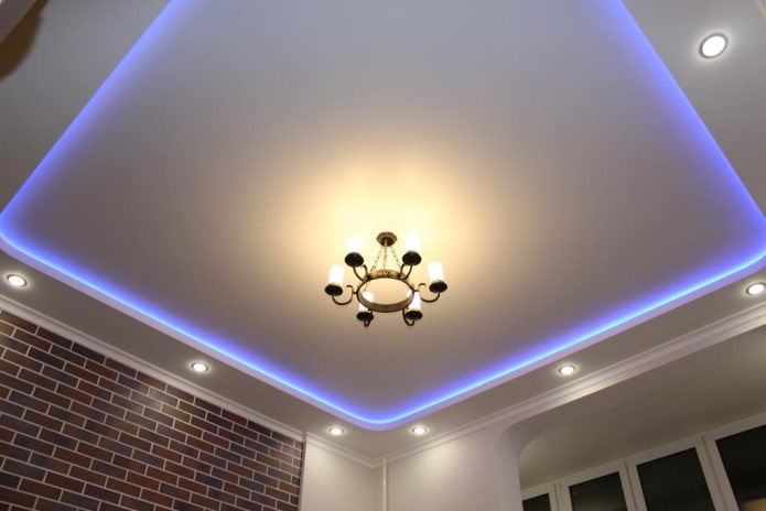 floating plasterboard structure