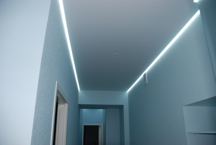 single-level floating ceiling structure