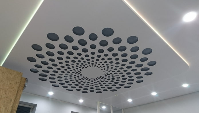 floating perforated structure