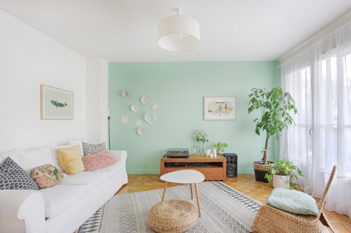 mint in the interior