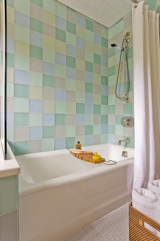 pastel tiles