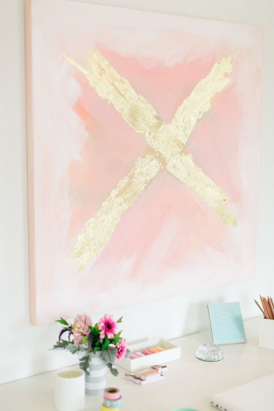 light pink poster 