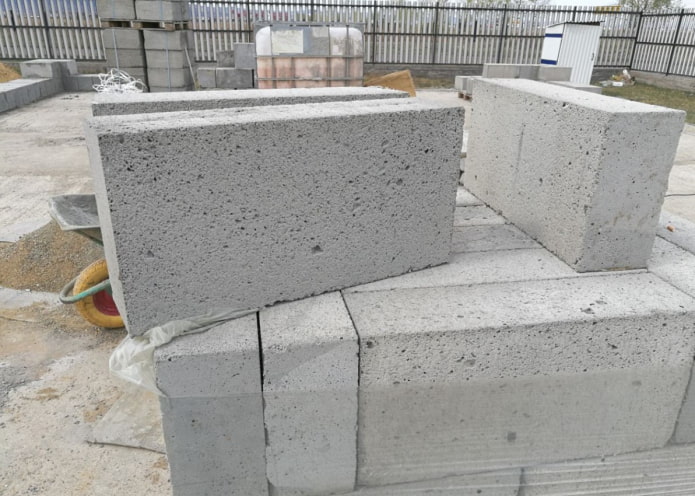 opened packaging of foam blocks