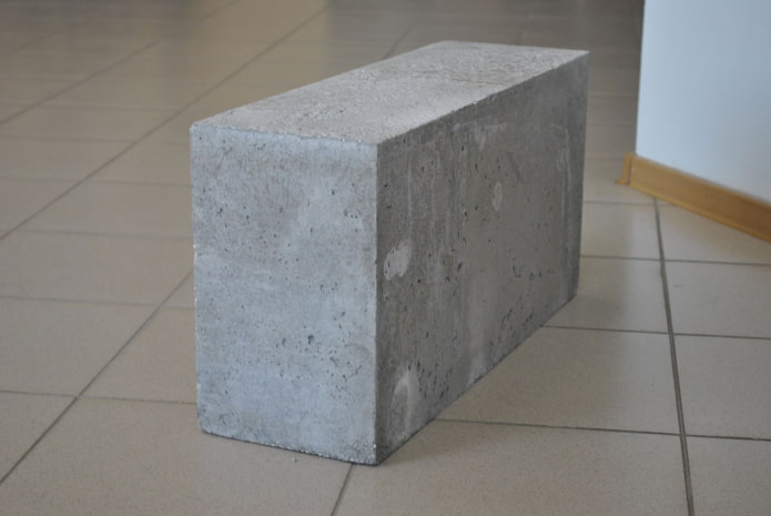 appearance of foam block