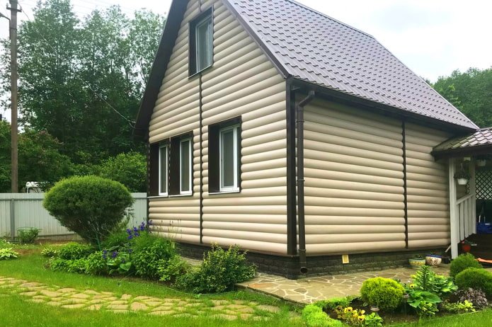 House covered with siding