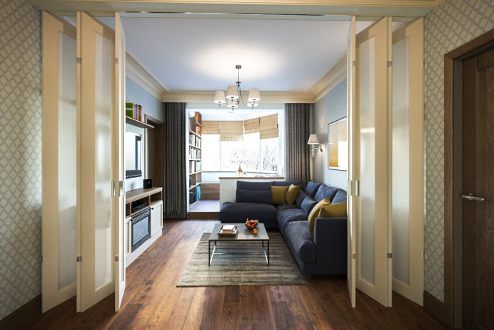 redevelopment of a Khrushchevka apartment