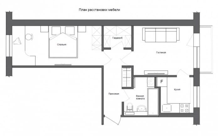 redevelopment of a Khrushchevka apartment