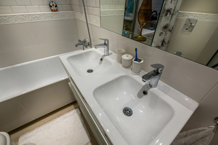 Two sinks